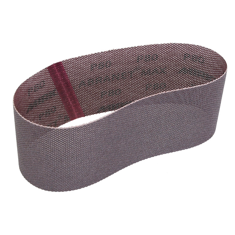 Abranet Sanding Belt, 3" x 21", 180 grit, 10-pack